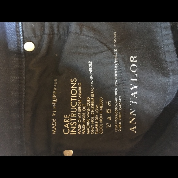 Ann Taylor Dark Boot Cut Jeans - Picture 6 of 6